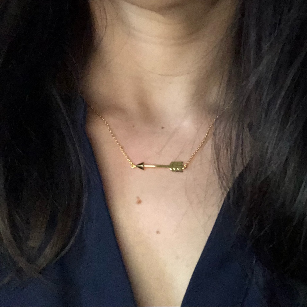 NEW 14k Gold Plated Arrow Necklace ♥️